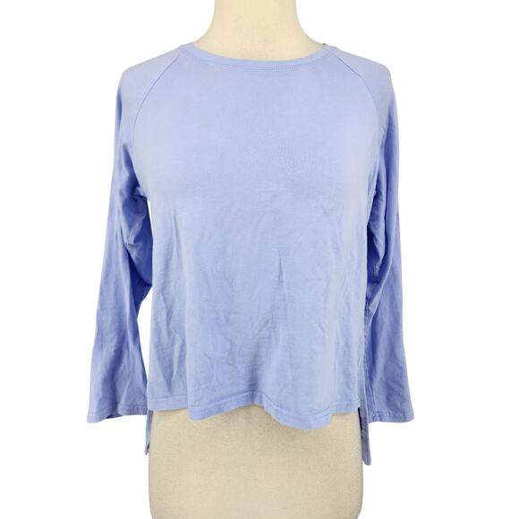 Eileen Fisher Light Blue Long-Sleeve Top – Size M - Picture 2 of 6